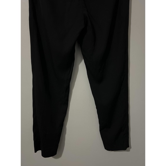 Maria Mcmanus Pant Women’s Small Black Viscose Drawstring Trousers - Picture 7 of 11